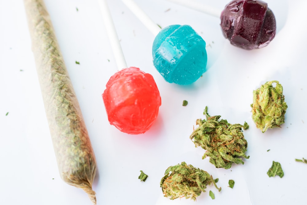 Lollipop Edible Mold | CANNABIS BUD | 25 mL | Silicone