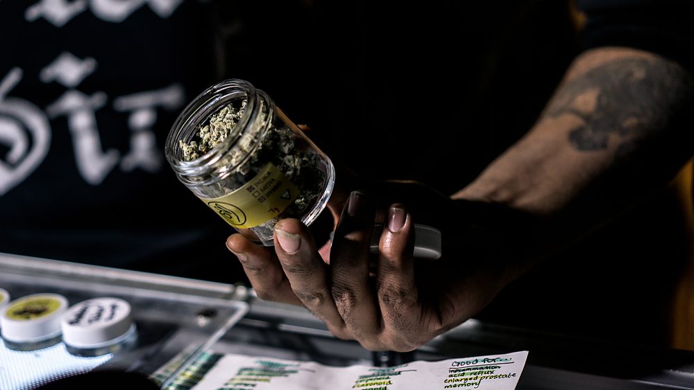 jar of cannabis 2 photo