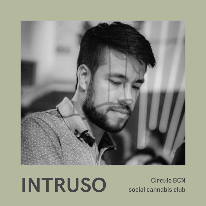 Poster of Intruso performance at the Circulo BCN
