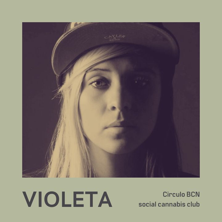 Poster of Violeta performance at the Circulo BCN
