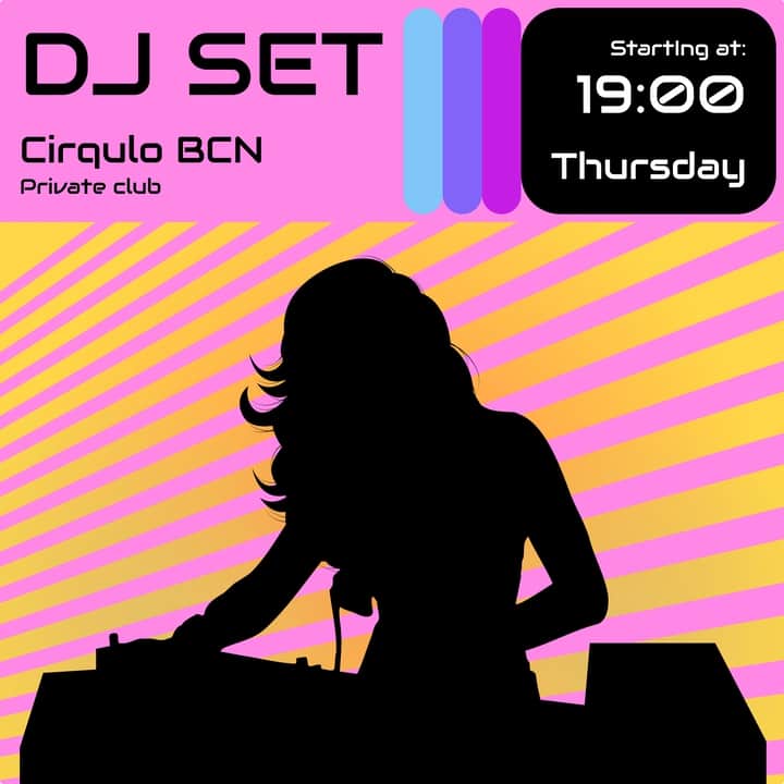 Thurday's Circulo BCN Poster