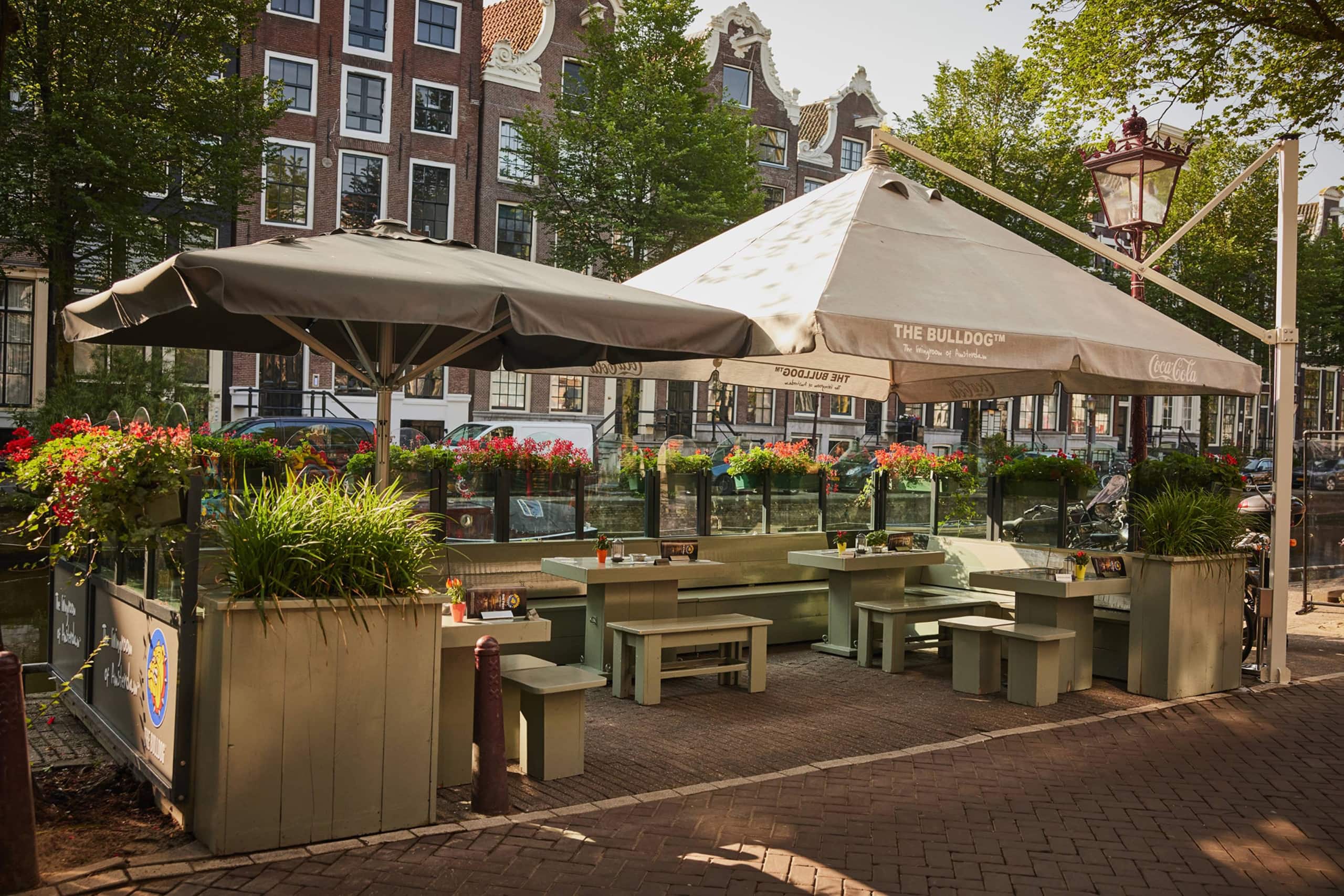 Terrasse von The Bulldog The First in Amsterdam